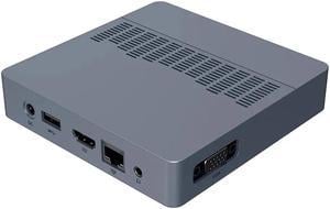 SOYO M2 Air Mini PC Intel Celeron N4000 CPU Window11 6GB RAM 128GB ROM Dual-Band WiFi HDMI+VGA Portable Mini Computer BT4.2