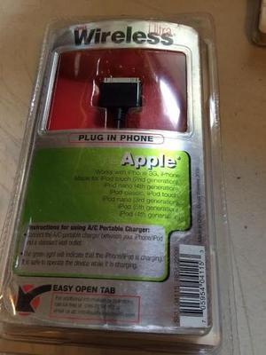 Just Wireless Ultra A/C Charger 30 PIN CONNECTOR for for iphone 4 /4s/1g/3g/3gs