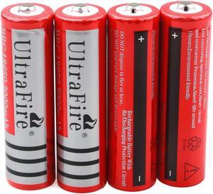PICK OWN COMBO - 3.7v 18650 3000mAh ULTRAFIRE RECHARGEABLE Button-Top Batteries