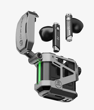 Gravastar Wireless Earbuds Sirius P5,Bluetooth in-Ear Headphones with Stereo Sound,4 RGB Lights,40H Playback,ENC for Clear Call,Bluetooth 5.2,IPX4,Support Multipoint Connection