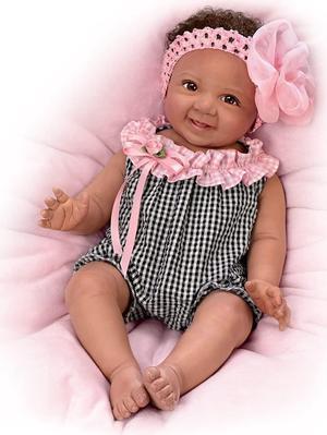 The Ashton-Drake Galleries Such A Doll Photo Contest Collection Issue #3: 'Alanna' Baby Doll with RealTouch® Vinyl by Ping Lau 18-Inches