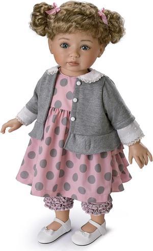 The Ashton - Drake Galleries Mayra Garza Poseable Child Doll with Vinyl Skin and Hold That Pose Armature