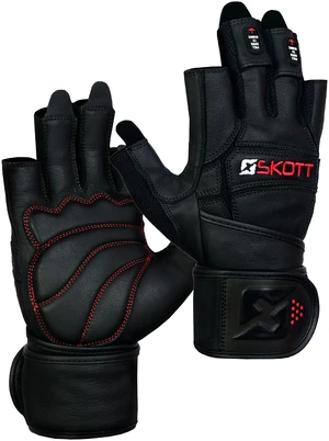 Skott Dark Predator Weightlifting Gloves Genuine Leather Gym Gloves with Double Wrist Support Padded Palm 3D Heavy Duty Training Best Body Building Fitness and Exercise Accessories (Medium, Unisex) Skott Dark Predator Weightlifting Gloves Genuine Leather Gym Gloves with Double Wrist Support Padded Palm 3D Heavy Duty Training Best Body Building Fitness and Exercise Accessories (Medium, Unisex)