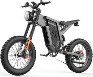 EKX X21 Adults Electric Bike 2000W 48V35AH Samsung Battery 50kmh Snow Electric Motorcycles 20*4.0 Off Road Tyre Mountain Ebike