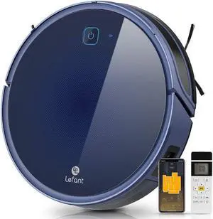 Robot Vacuum Cleaner 2000mAh ,Blue (T800), Super-Thin, Quiet, Self-Charging Robotic Vacuum Cleaner,