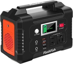FlashFish 200W Portable Power Station 40800mAh Solar Generator