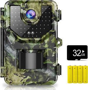 Trail Hunting Camera with 1520P 20MP 120° Wide-Angle