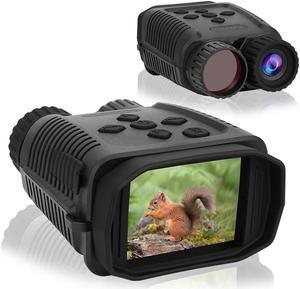 GVDA Mini Night Vision Binocular Device 1080P HD Infrared Digital Hunting Camping Telescope 4X Zoom Outdoor Night Vision Goggles