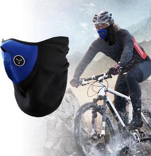 Half Face Mask Breathable Windproof Dustproof Neck Warmer for Bike Motorcycle Racing