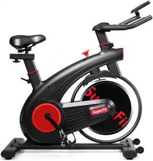 Gym Home Stationary 20 lbs Silent Belt Flywheel Exercise Bike