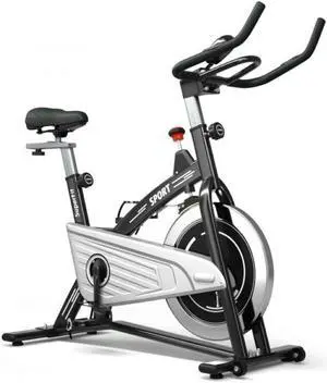 With Monitor 30 Lbs Fixed Indoor Home Training Bicycle