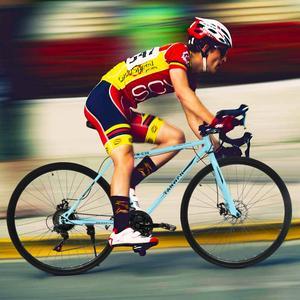 21 Speed Shifting System Road Bike  Frame 700C Wheel Adult Road Bicycle - blue