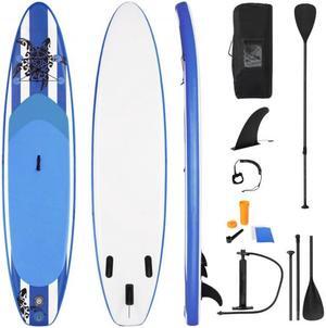 Enjoy Wonderful Water Sports 11-Feet Inflatable Adjustable Surfing Paddle Board