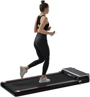FYC Under Desk Treadmill 2.5HP Slim Walking Treadmill 265LBS - Electric Treadmill with APP Bluetooth Remote Control LED Display (Installation Free)