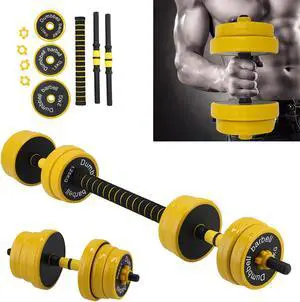 20KG Dumbbell Set 2 in 1 Adjustable Weights Dumbbells Set for Home Gym Fitness Workout