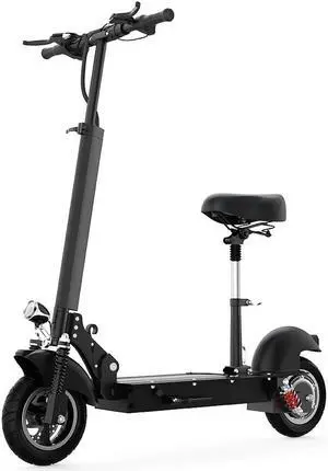 TOODI TD-E202-A 10in 36V 10Ah 350W Folding Electric Scooter With Saddle 30km/h Top Speed 25KM Mileage E-Scooter