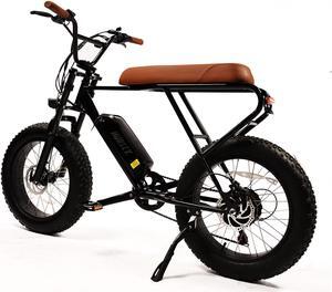 Electric Bike for Adults,20"X4.0" Fat Tire ,Electric Bicycle with 500W Motor,48V 10AH Removable Battery,20MPH Electric Bicycle Shimano 6-Speed