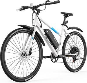 Electric Bike for Adults, 2X Faster Charge, 36V/13Ah Removable Battery, Up to 44 Miles Range, 350W Electric Commuter Bike, Shimano 7-Speed Gear, 27.5" Ebike