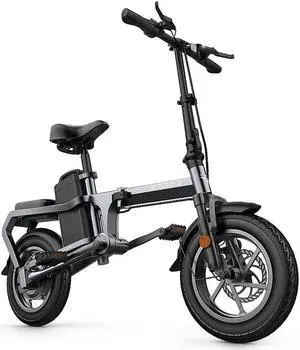 ENGWE X5S 20Ah 48V 240W 14in Chainless Folding Electric Bike With Removable Battery 30km/h Top Speed E Bike