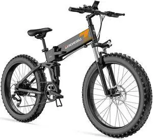 ZHENGBU HIF 400W 48V 10.4Ah 26 Inch Tire Electric Bicycle 35km/h Max Speed 60-65km Mileage Range 100kg Max Load Electric Bike