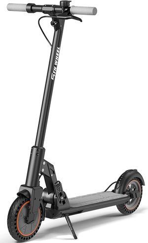 Electric Scooter - 5TH WHEEL M2 Electric Scooter Adults, 8.5" Honeycomb Tire, 19 Miles Long Range & 15.5 Mph, Triple Brakes & Cushioning