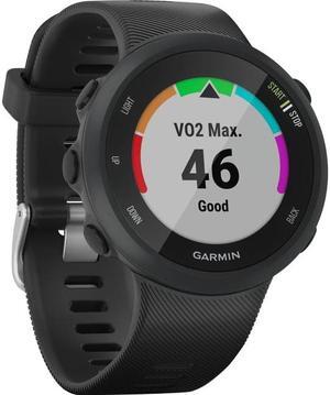 Garmin Forerunner 45 GPS Running Watch with Garmin Coach Training Plan Support - Black, Large