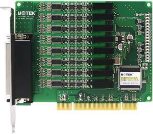 UOTEK Industrial PCI to RS232 Opto-Isolated High-Speed Serial Card RS-232 8 Ports Computer Serial Expansion Converter Adapter HDR78 Female DB9 Female Connector with Electrostatic Protection UT-768I