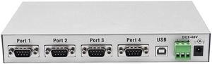 UOTEK USB to RS-485 RS-422 Converter USB2.0 4 Ports RS485 RS422 Adapter Serial DB9 Connector Optical isolation ESD UT-861A