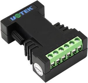 UOTEK Industrial RS-232 to RS-485 RS-422 Converter RS232 to RS485 RS422 Adapter DB9F Connector with Optical Isolation UT-2127