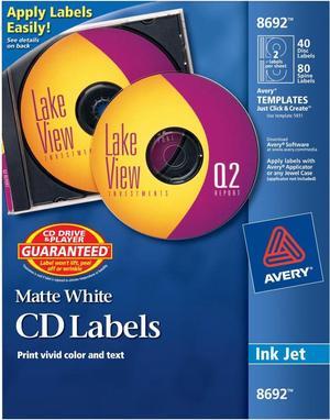 Avery 08692 Optical Disc Label