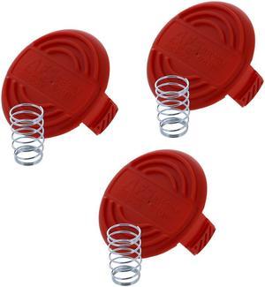 Pack of 3 / Black & Decker GH700 GH750 Trimmer Cap Spool COVER