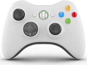 Wireless Controller for Xbox 360/PC, 2.4G USB Receiver , Double Vibration-White