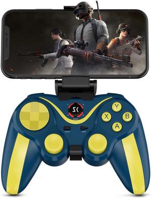 ISHAKO Mobile Game Controller with Bracket, (Yellow)