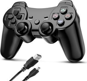 ISHAKO Wireless Controller for PS3, 6-Axis Motion, Double Shock