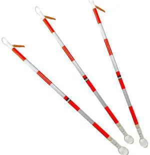 COMFITWEAR Delineator Safety Cone Sticks Traffic Safety for Hazards Road Work Construction Parking Lots Driveways Assorted Packs (3)