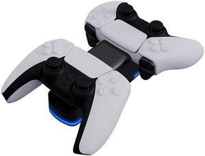 Dual Charing dock for PS5 controllers, PS5 fast charging base TYPE-C cable LED indicators