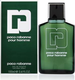Paco Rabanne Pour Homme by Paco Rabanne, 3.4 Oz EDT Spray for Men