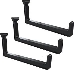 Hang It Simple Long Plastic Hooks, Add-on Accessory for Kits 3pk BL