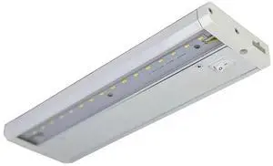 FLI 12 inch LED Under Cabinet Surface Mount Task Light, Direct Wire, Switch, Dimmable, Linkable, 400 Lumens, 3000K Warm White, 120V, 6.2 Watts, CUL listed, Energy Star Rated FLI 12 inch LED Under Cabinet Surface Mount Task Light, Direct Wire, Switch, Dimmable, Linkable, 400 Lumens, 3000K Warm White, 120V, 6.2 Watts, CUL listed, Energy Star Rated