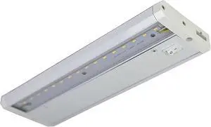 FLI 12 inch LED Under Cabinet Surface Mount Task Light, Direct Wire, Switch, Dimmable, Linkable, 400 Lumens, 3000K Warm White, 120V, 6.2 Watts, CUL listed, Energy Star Rated