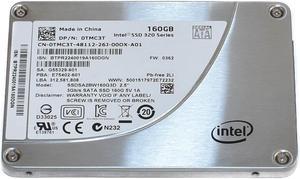 Intel 160GB SSD 320 Series 3Gb/s 2.5" SATA Solid State Drive SSDSA2BW160G3D