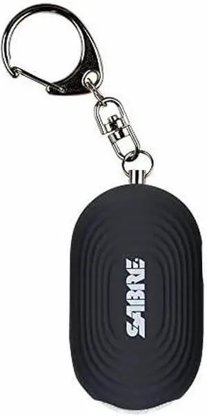 ALARM PERSONAL PRTN W/LED BLK