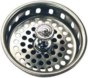 STRAINER BASKET 3-3/4IN CHROME