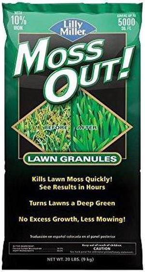 Lilly Miller Moss Out Lawn Granules 20lb