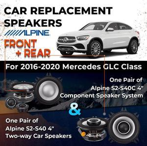 Car Speaker Replacement fits 2016-2020 for Mercedes GLC-Class