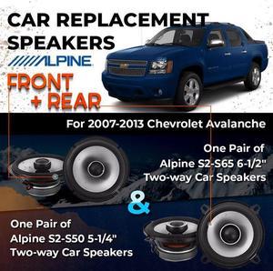 Car Speaker Replacement fits 2007-2013 for Chevrolet Avalanche