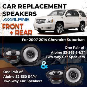 Car Speaker Replacement fits 2007-2014 for Chevrolet Suburban