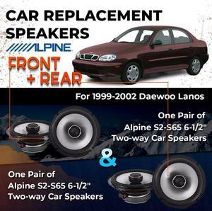 Car Speaker Replacement fits 19992002 for Daewoo Lanos