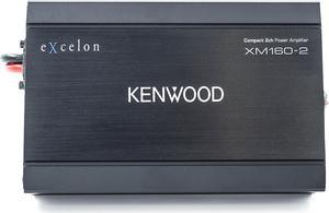 Kenwood XM160-2-98 Compact 2-Channel Amplifier for select 1998-2013 Harley-Davidson motorcycles - 80 watts RMS x 2