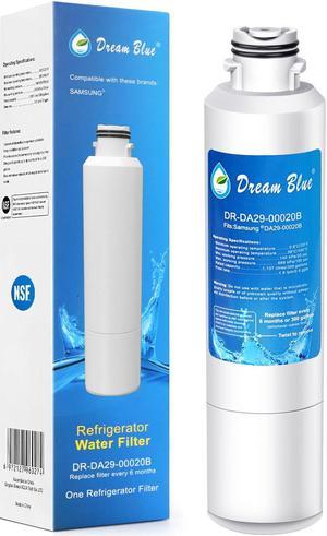 DA29-00020B Refrigerator Water Filter, Replacement for Samsung® HAF-CIN, HAF-CIN/EXP, DA29-00020A/B, DA97-08006A, RF28HMEDBSR, RF4287HARS, RF263TEAESG, RH22H9010SR, 1 Pack